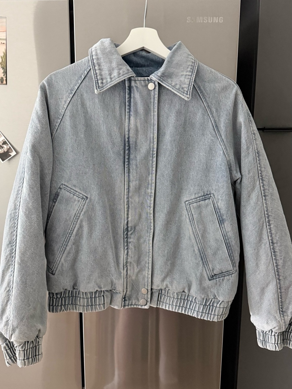 Brunette The Label Light Wash Denim Jacket